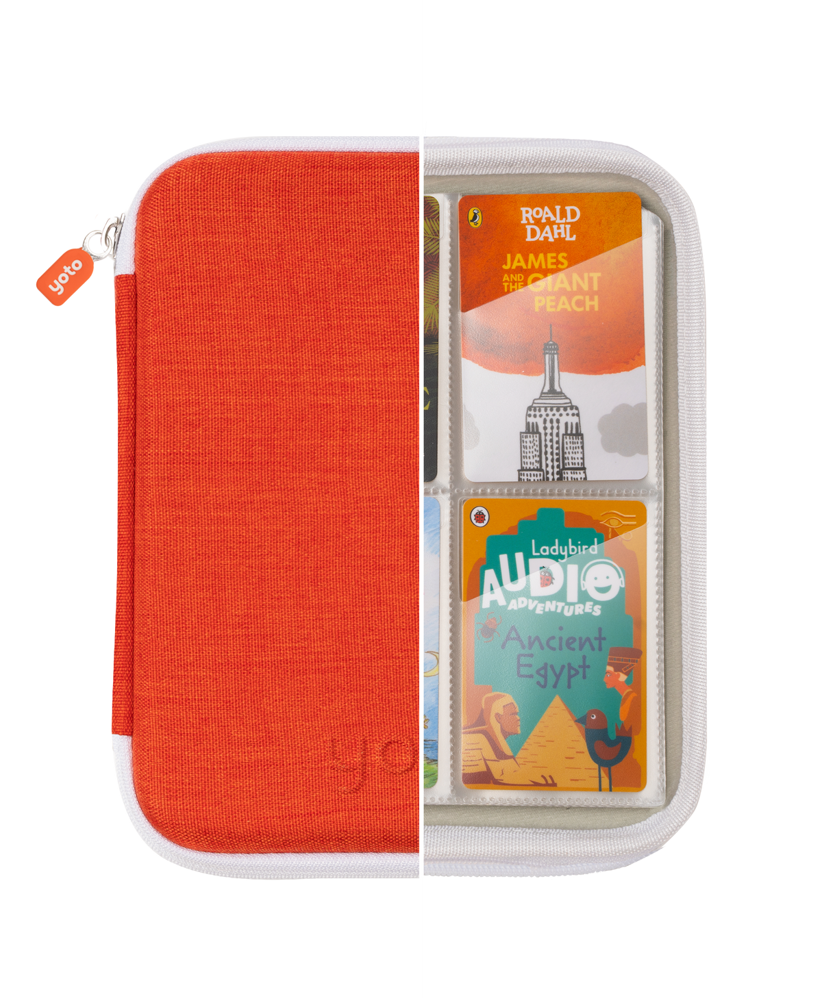Yoto Player + Bluey Card Case Bundle